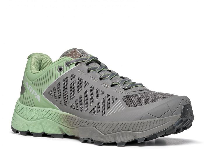 Scarpa Spin Ultra Női Futócipő Zöld Szürke LP6371582